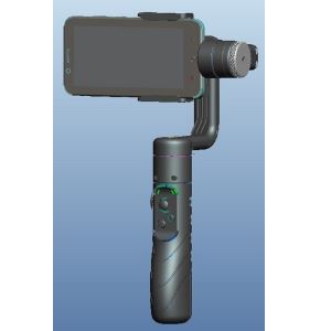 3-Axis DIY Bluetooth Brushless Handheld Пластмасови Гимбал за интелигентен телефон AFI V1